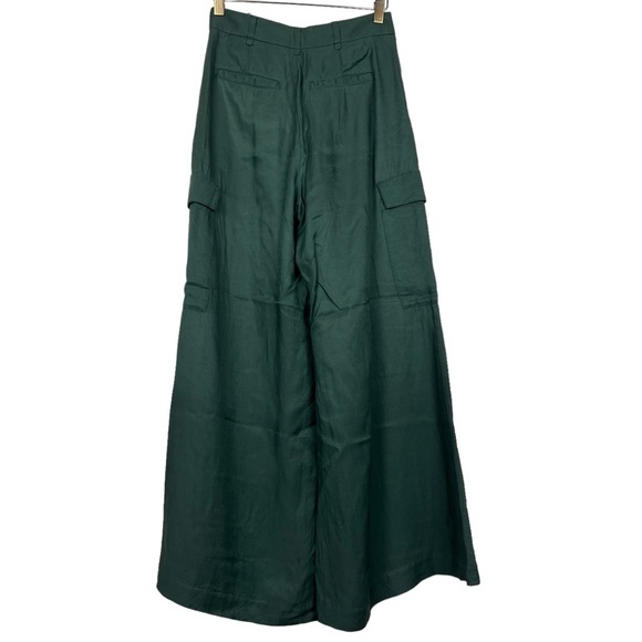 Anthropologie Maeve Johana Wide Leg Cargo Pants - Picture 4 of 7